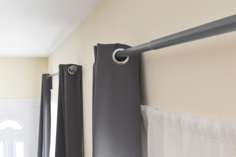 Valance Rod Installation